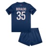 Maillot de Supporter Paris Saint-Germain Lucas Beraldo 35 Domicile 2024-25 Pour Enfant